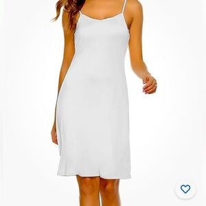Vlazom white, full, sexy, soft underdress new XL